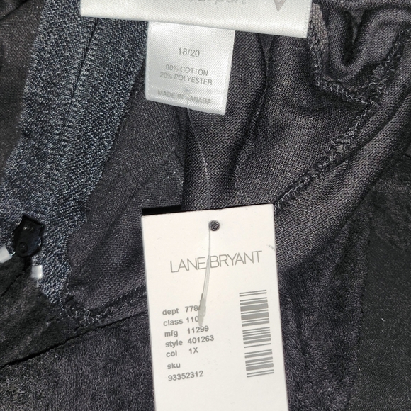 LANE BRYANT VENEZIA SPORT TERRY CLOTH COVER UP HOODIE BNWT SIZE 18/20 - Picture 5 of 5